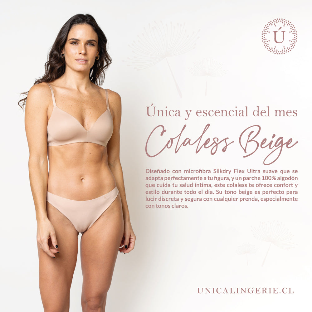 Única y esencial del mes: calzón colaless beige